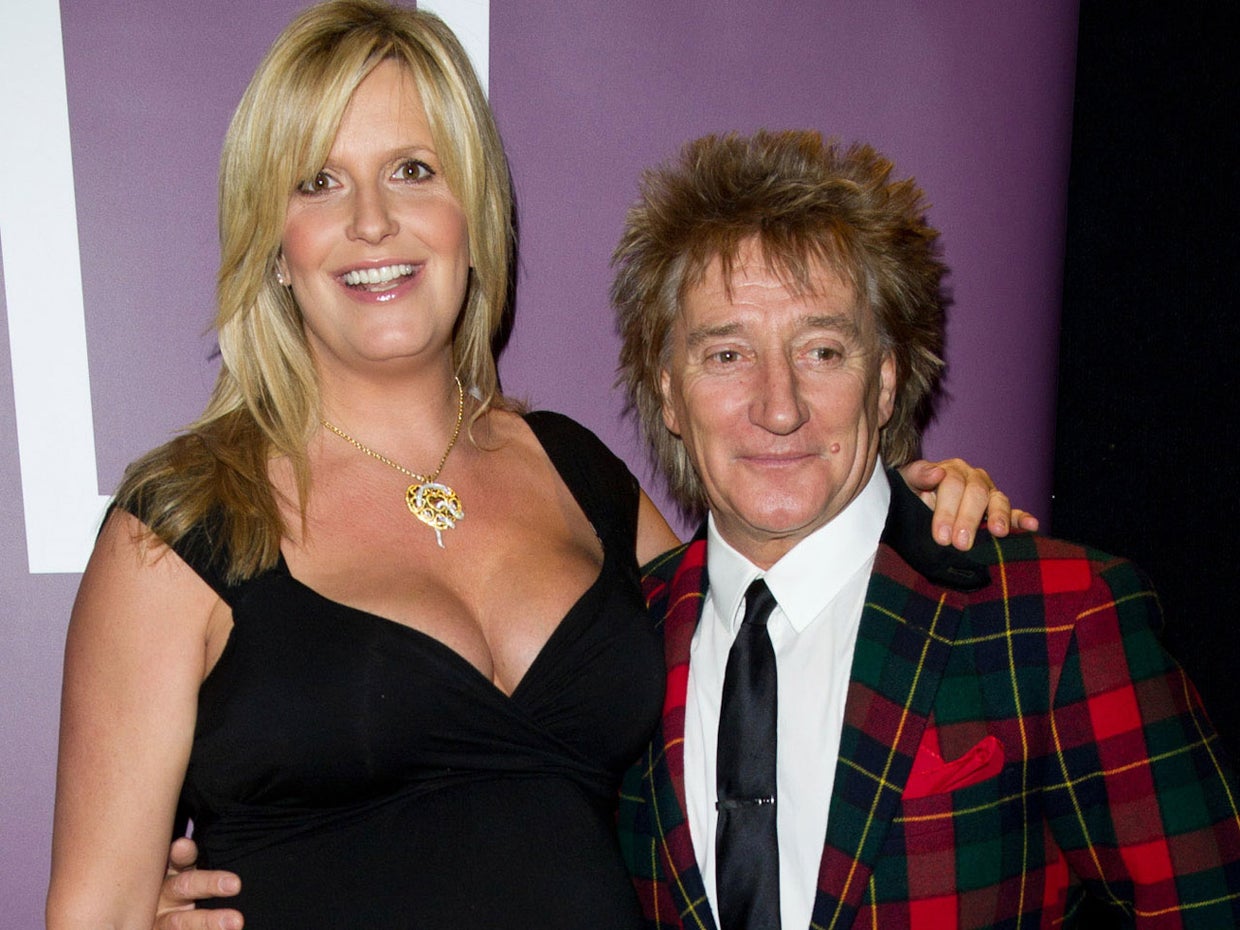 Rod Stewart and Penny Lancaster Welcome Baby No. 2 - CBS News