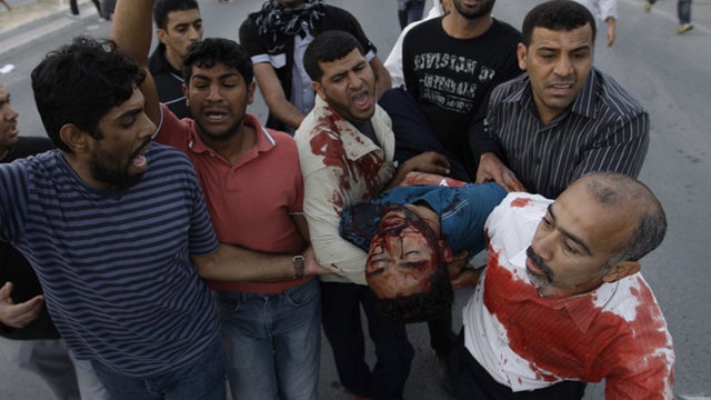 Funeral for Bahraini protester 