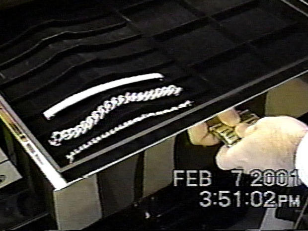 Video of empty jewelry box trays 