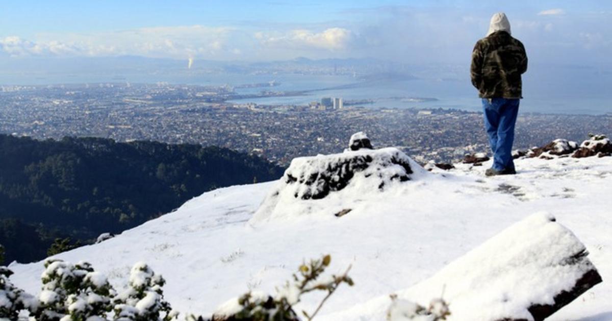 Bay Area Snow May Fall As Low As 300 Feet CBS San Francisco
