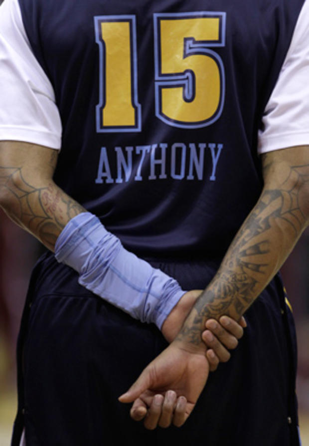 Denver Nuggets' Carmelo Anthony 