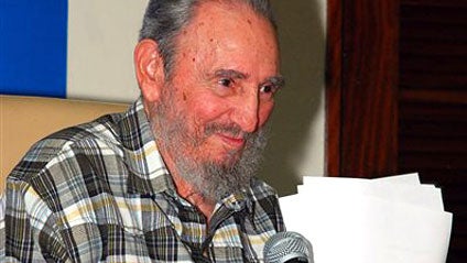 Cuban former President Fidel Castro 