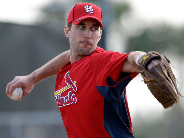 Cardinals starting pitcher Adam Wainwright 