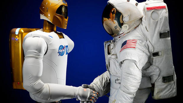 Humanoid robot headed to space 