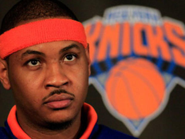 New York Knicks Introduce Carmelo Anthony 