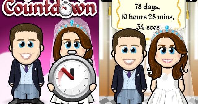 iPhone app counts down to the royal wedding - CBS News