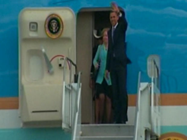 President Obama In Miami 