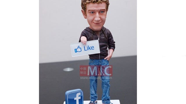 Mark Zuckerberg doll 