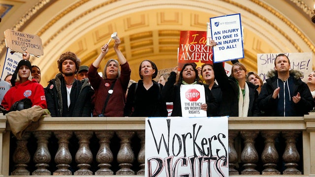 Wisconsin, protests 