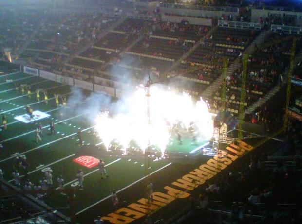 Pittsburgh Power team introductions 