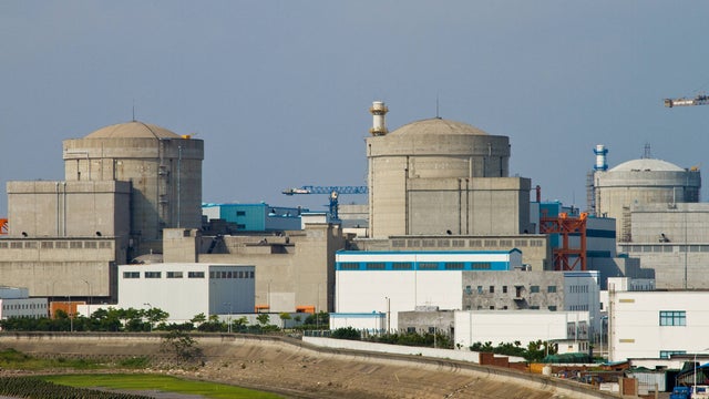  Qinshan nuclear power plant in Haiyan, China 