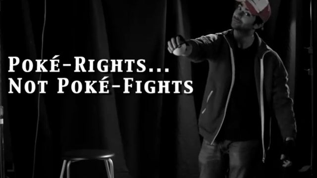 Poke-rights not Poke-fights 