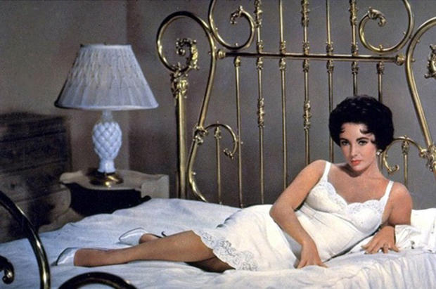 Elizabeth Taylor in "Cat on a Hot Tin Roof." 