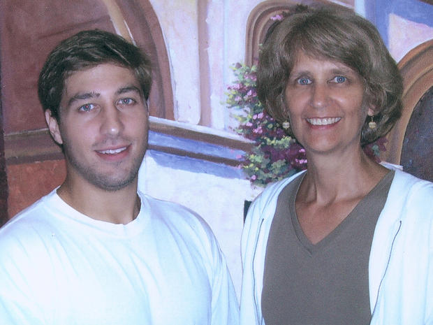 Ryan Ferguson with his mother, Leslie. 