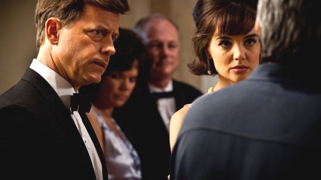 Greg Kinnear and Katie Holmes in The Kennedys 