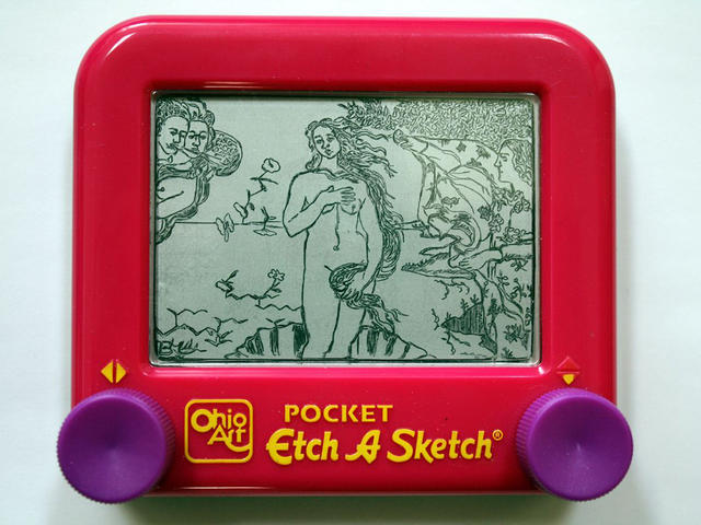 Etch A Sketch Pocket Drawing Pad