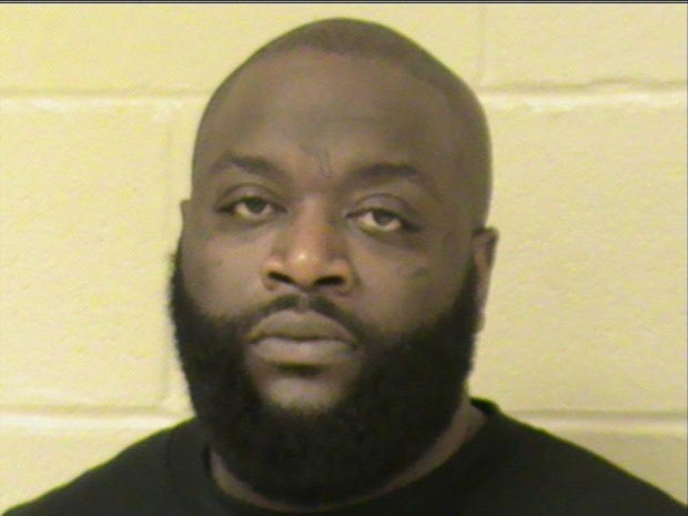 This booking photo provided by the Shreveport, La. Police Department shows rapper Rick Ross. Authorities said Ross, whose real name is William Roberts II, was arrested Friday, March 25, 2011 in Shreveport, La., on a charge of first-time possession of marijuana after police responded to a complaint about the smell of marijuana coming from a hotel room. He was issued a misdemeanor summons and released after Friday nightÃƒÂ¢Ã‚?Ã‚?s arrest. (AP Photo/Shreveport Police Department) 