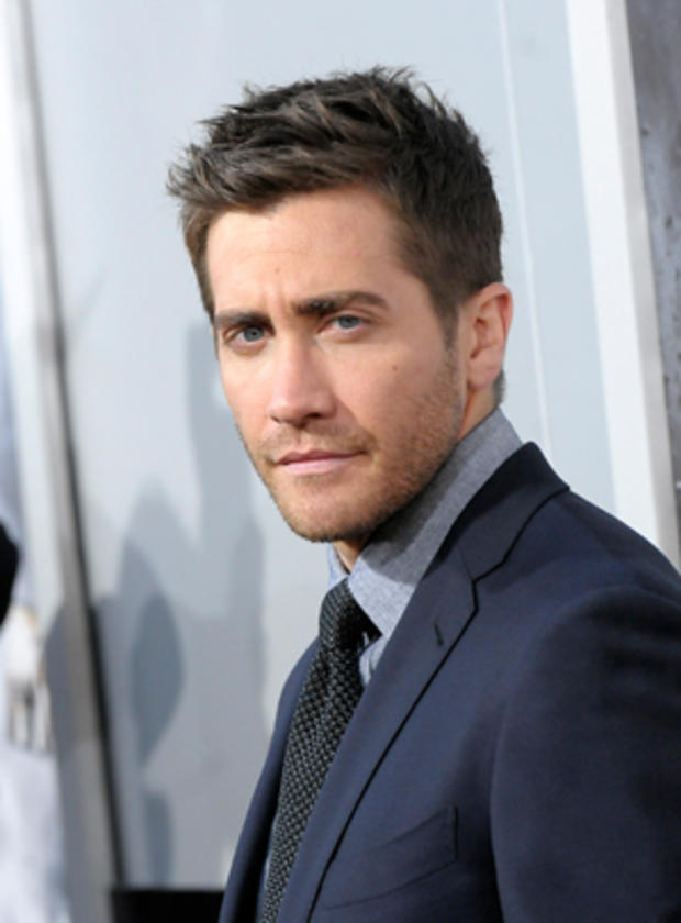 Jake Gyllenhaal at L.A. premiere of "Source Code." 