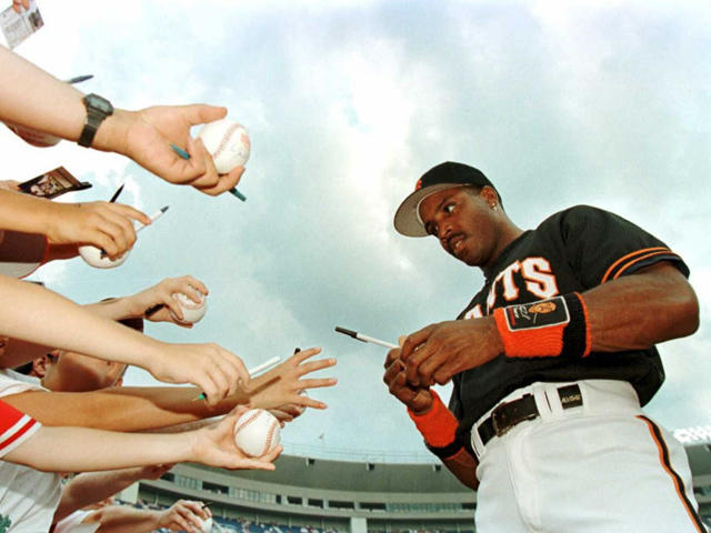 Barry Bonds through the years