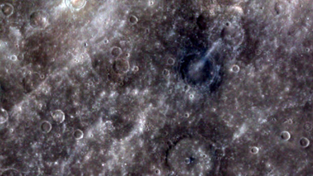 Mercury up close  