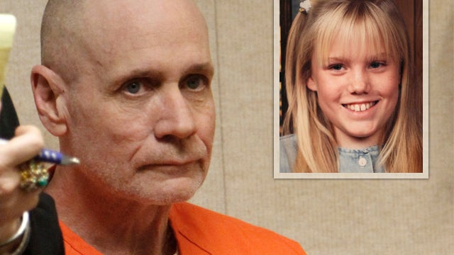 Jaycee Lee Dugard inset and Phillip Garrido 