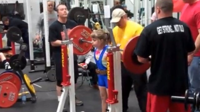 naomi kutin, 9 year old weightlifter 