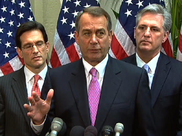 House speaker John Boehner  