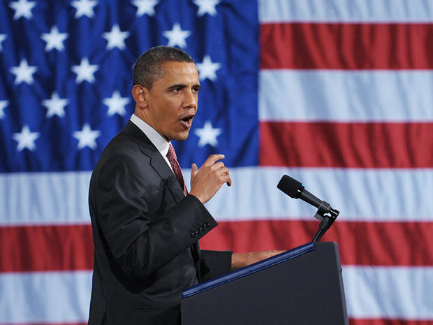 President Obama speaks at a DNC fundraiser at Chicago's Navy Pier 