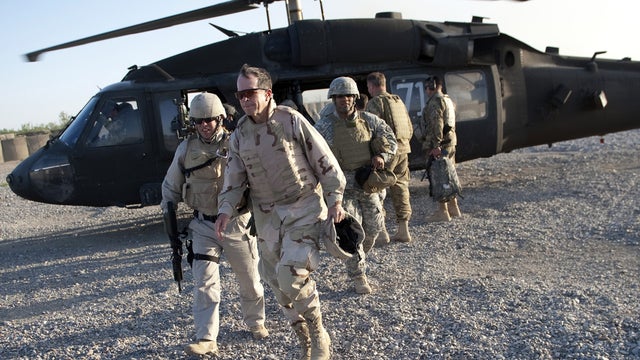 Admiral Mullen in Afghanistan 