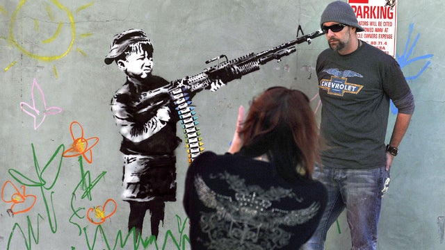Banksy street art 