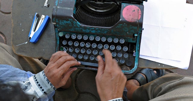 500 machines left at world's last typewriter factory CBS News