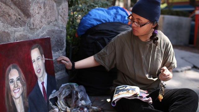 Royal wedding hunger strike 
