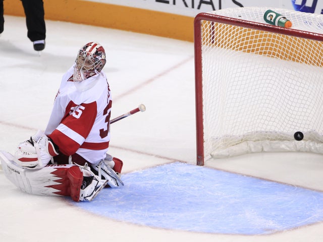 San Jose Sharks Benn Ferriero scores in OT 