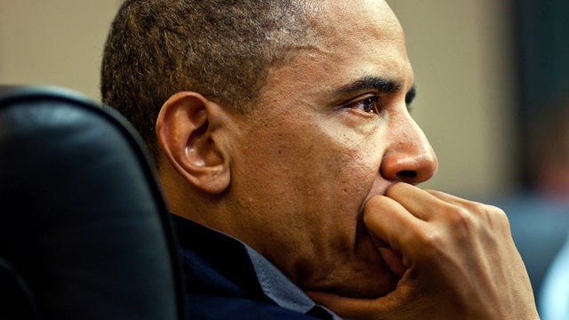 President Obama in the Situation Room 