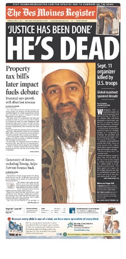 5 years ago Osama bin Laden killed