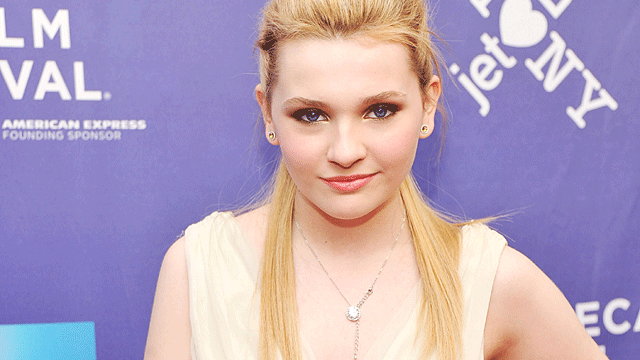 Actress Abigail Breslin at the premiere of "Janie Jones" on April 29, 2011. in New York..  