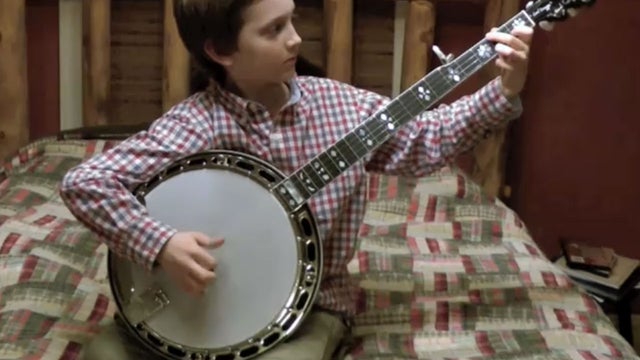 8 year old banjo kid 