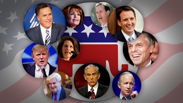What are the 2012 GOP candidates running from? - CBS News