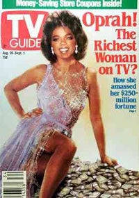 Doctored photo of Oprah on Ann-Margret's body 