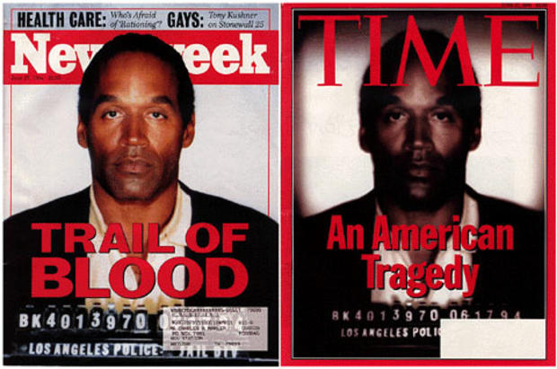Time cover of O.J. Simpson 