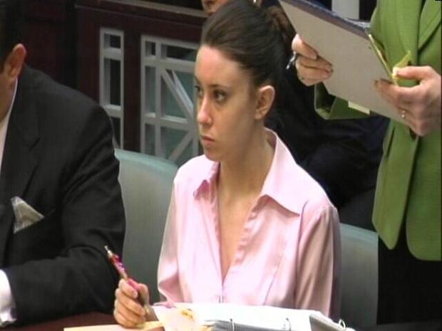 Casey Anthony breaks down, escorted from courtroom 