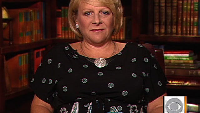 Karin Gallo, 43, slated to be laid off from job at National Zoo, on "The Early Show" on May 13, 2011, day after asking President Obama during CBS News Town Hall on the Economy what he'd do if he were in her shoes  