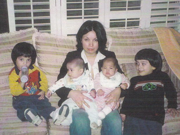 Maria Bruno and her children 