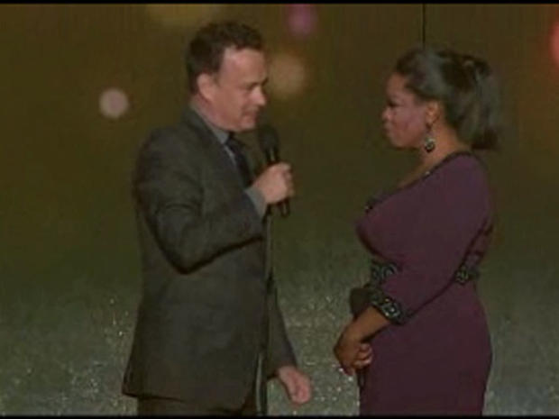 Tom Hanks and Oprah Winfrey 