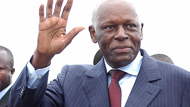 Angola's President Jose Eduardo dos Santos 