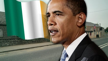 Obama in Moneygall, Ireland 