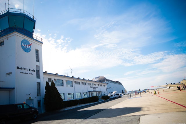 Control tower at NASA Ames 
