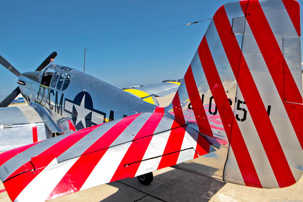 P-51s colorful tail 
