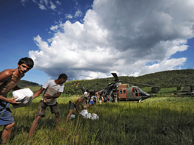 Brazil Flood Helicopter 