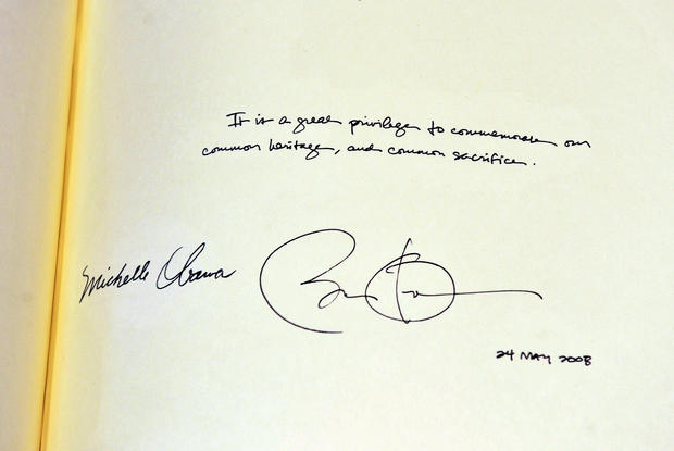 Barack Obama, signature 